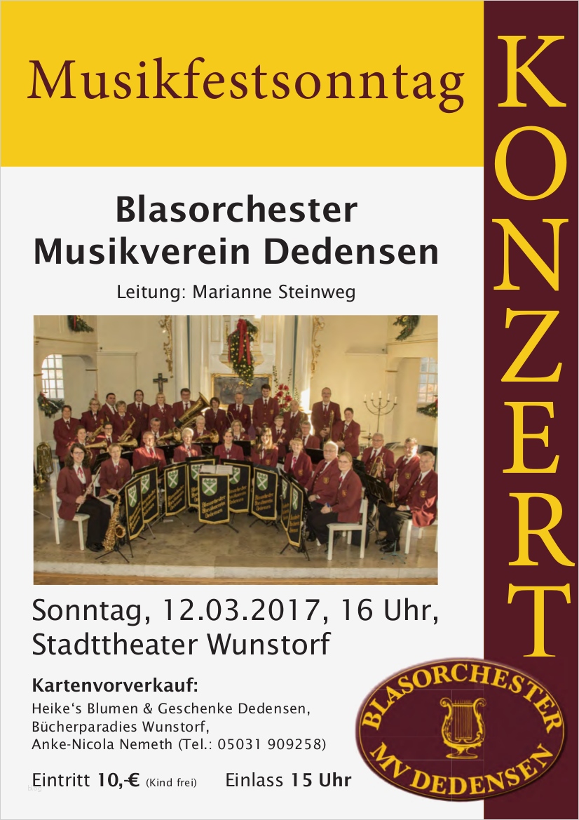 Konzert Plakat Vorlagen Erstaunlich Frühjahrskonzert 2017