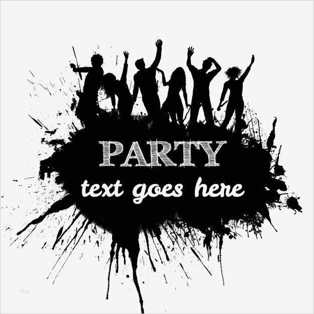 Konzert Plakat Vorlagen Fabelhaft Party Plakat Vorlage Mit Tanzenden Silhouetten