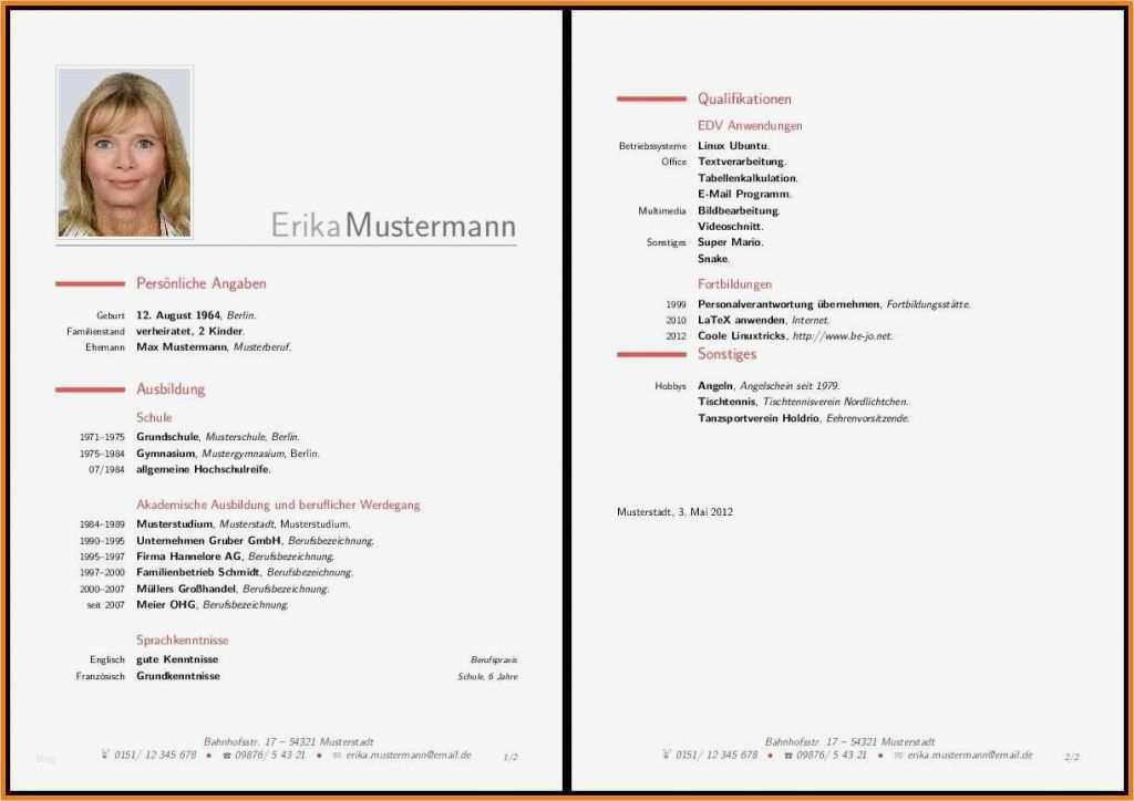 Kostenlose Homepage Vorlagen Deutsch Angenehm 10 Lebenslauf Vorlage Modern