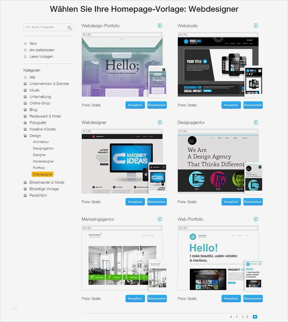 Kostenlose Homepage Vorlagen Genial Kostenlose Websites Erstellen Mit Dem Wix Homepage Baukasten