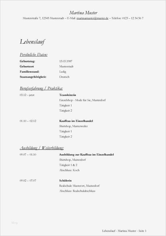 Kostenlose Lebenslauf Vorlage Download Erstaunlich Bewerbung Reinigungskraft Kostenlose Muster Vorlagen