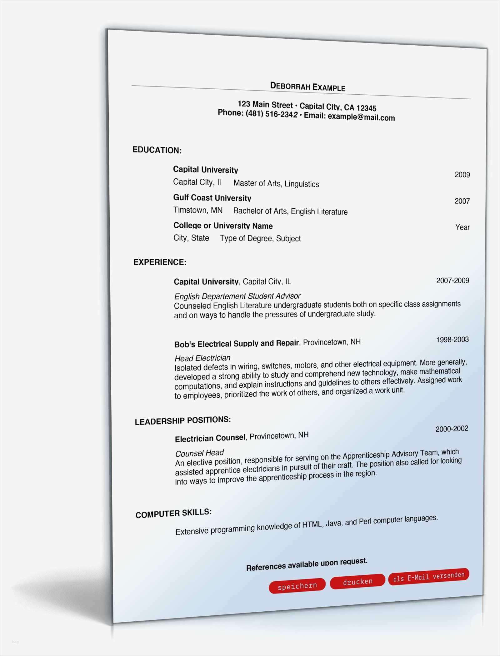 Kostenlose Lebenslauf Vorlage Download Inspiration Schön E Mail Lebenslauf Buchstaben Beispiele Galerie