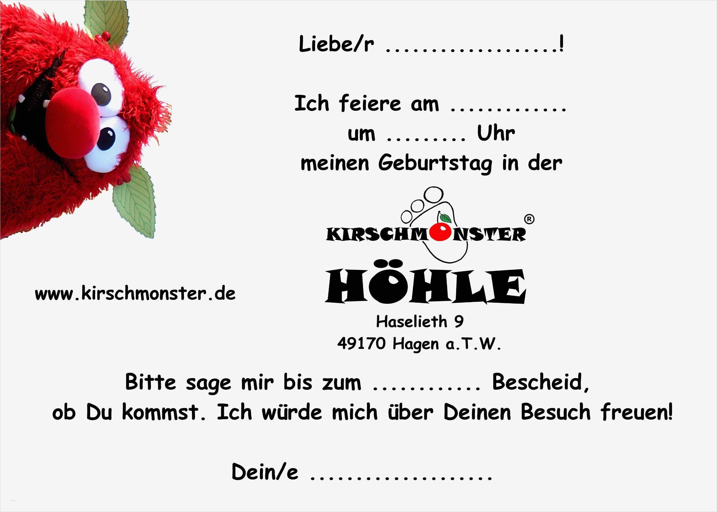 Kostenlose Vorlagen Geburtstag Einzigartig MonsterhÖhle