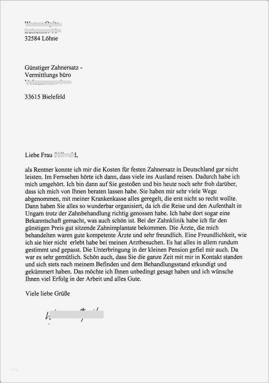 Kostenübernahme Krankenkasse Vorlage Gut Zahnersatz