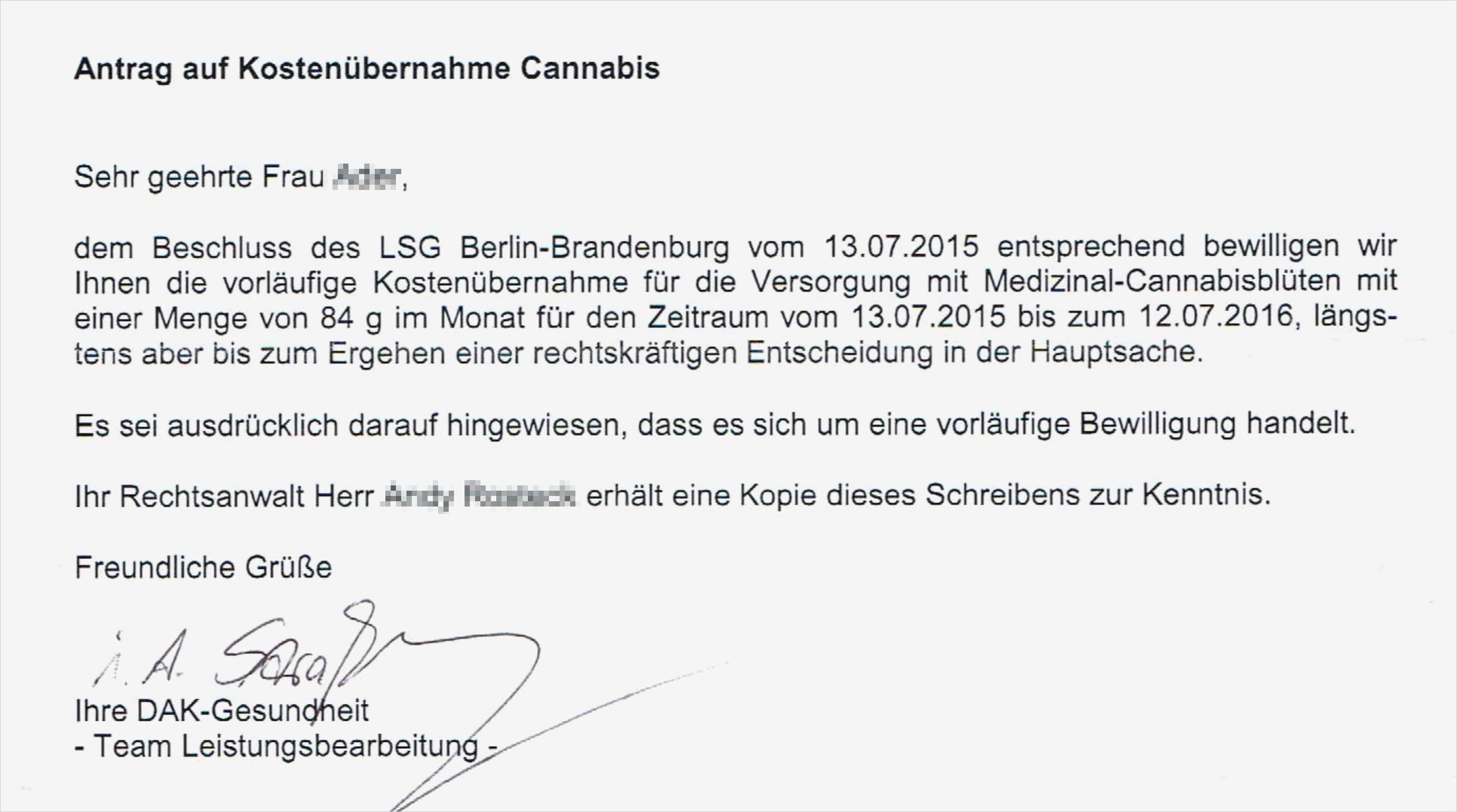 Kostenübernahme Vorlage Einzigartig Brandenburg Vorläufige Kostenübernahme Für Apotheken