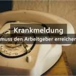 Krankmeldung Arbeitgeber Vorlage Einzigartig Krankmeldung Arbeitgeber 2018 so Richtig Krank Melden