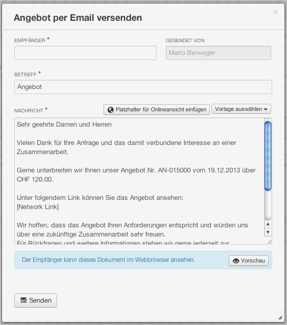 Krankmeldung Per Email Vorlage Bewundernswert Ment Créer Des Modèles D E Mails – Bexio Support