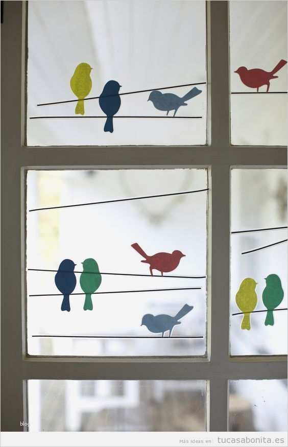 Kreidestift Fenster Vorlage Schön Pegatinas Tu Casa Bonita