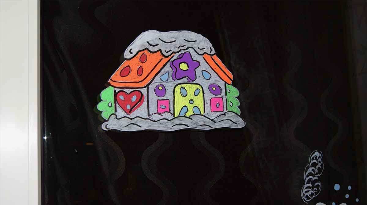 Kreidestift Vorlagen Inspiration Apfelkistefensterbilder Mit Kreidestifte Weihnachten