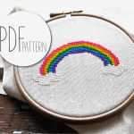 Kreuzstich Vorlagen Erstellen Erstaunlich Kinder Kreuzstichmuster Kreuzstich Vorlagen Regenbogen