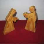 Krippenfiguren Holz Vorlagen Hübsch Krippenfiguren Maria & Josef Aus Lackiertem Holz
