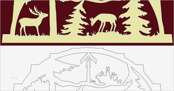 Krippenspiele Vorlagen Erstaunlich Schwibbogen Vorlage Tiere Mit Futterstelle Im forst