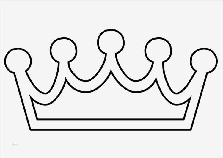 Krone Vorlage Hübsch Malvorlage Krone