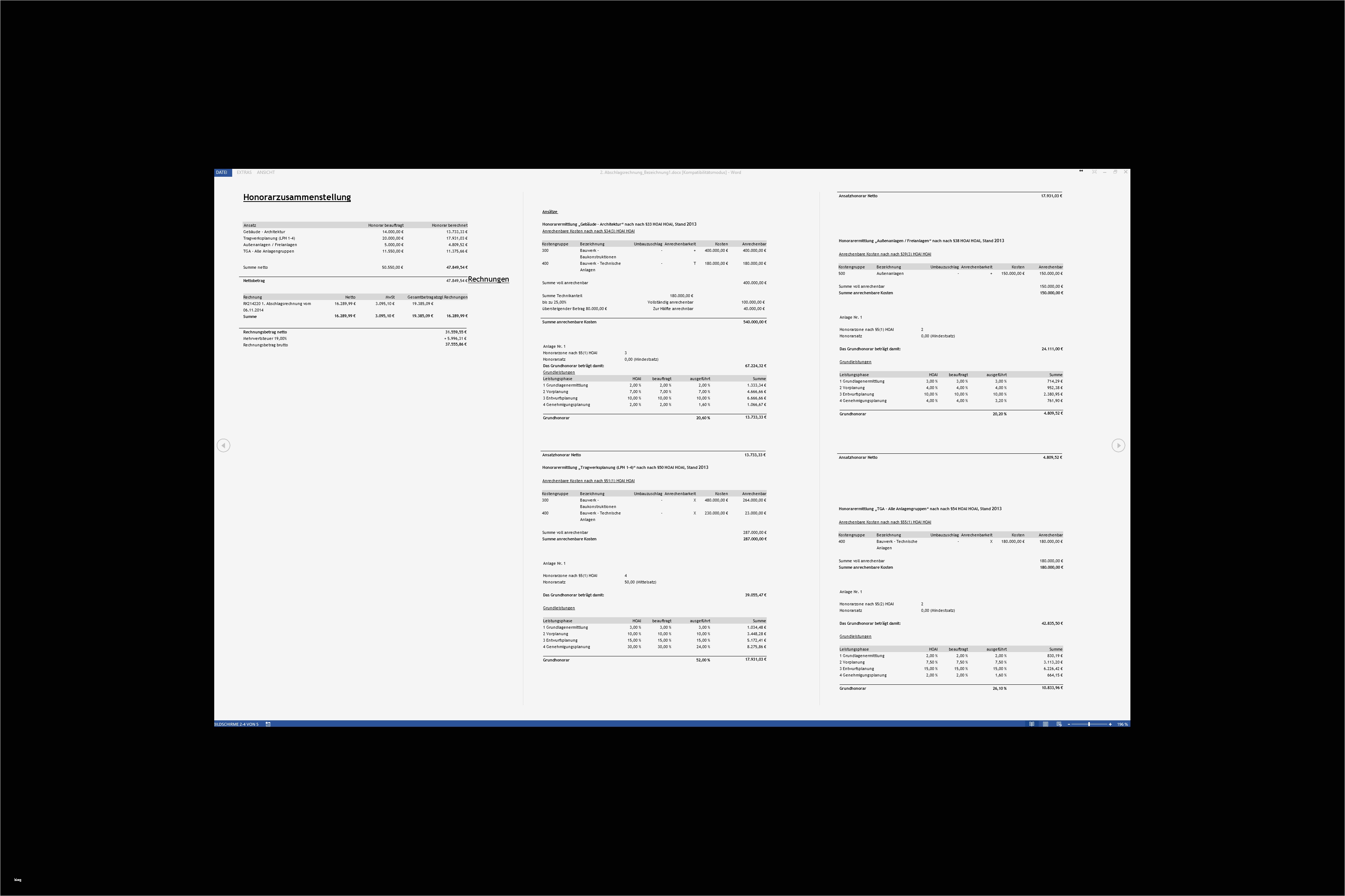Projekt Software Dokumentenmanagement für Planungsbüros