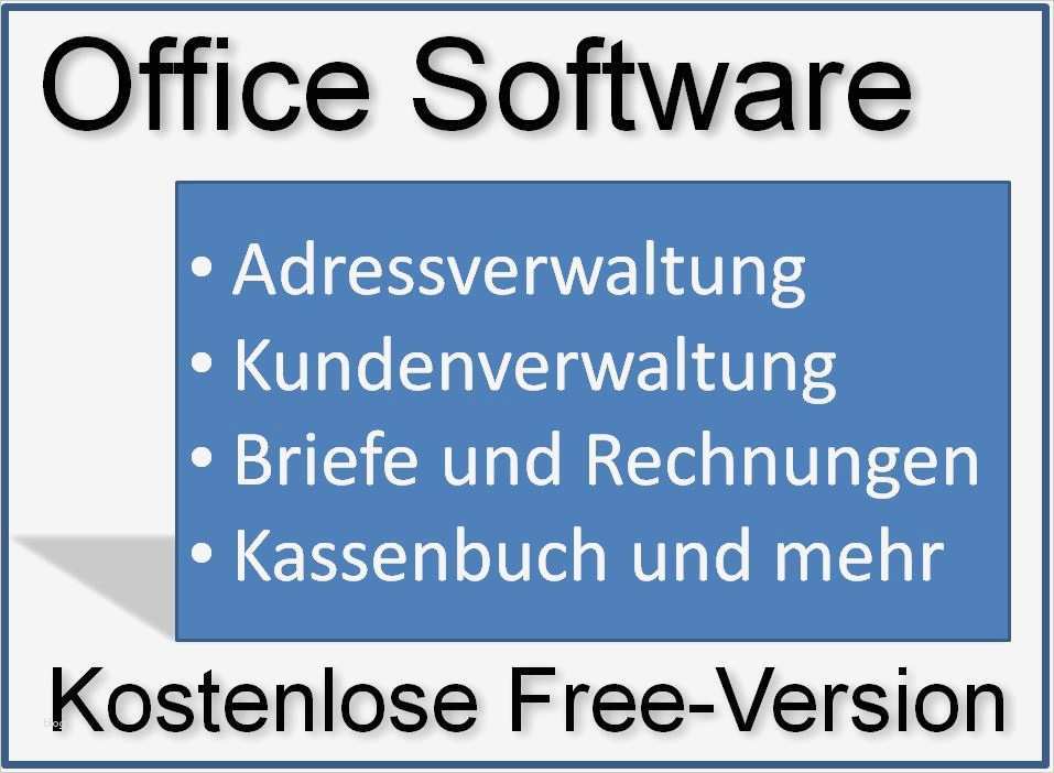 Kundendatenbank Access Vorlage Kostenlos Luxus Fice software Kostenlos Mit Adressverwaltung Und