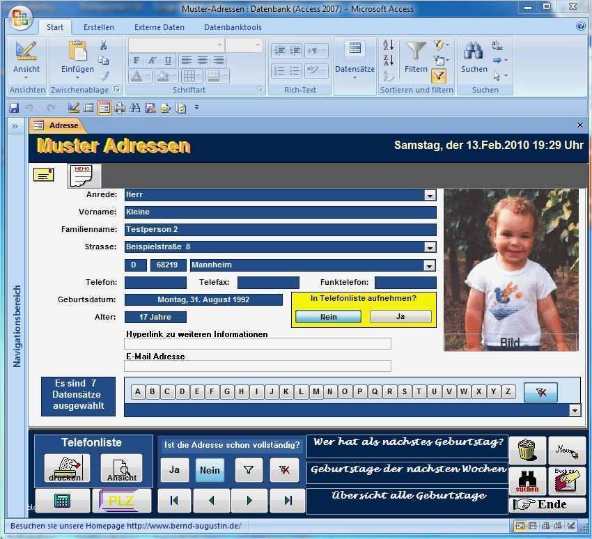 Kundendatenbank Access Vorlage Kostenlos Schön Adressen Datenbank Access Beispiele Zum Kostenlosen Download