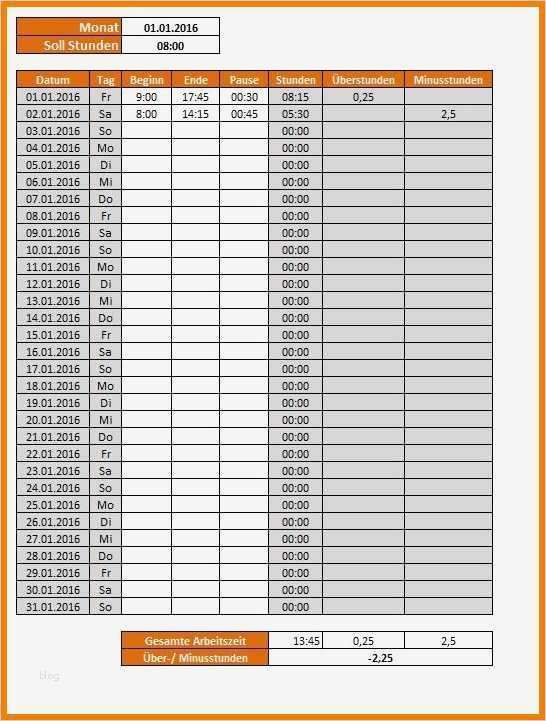 Kundendatenblatt Vorlage Excel Angenehm 5 Arbeitszeitnachweis