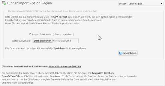 Kundenkartei Excel Vorlage Gut Kundenimport Kundendaten Importieren Friseur software