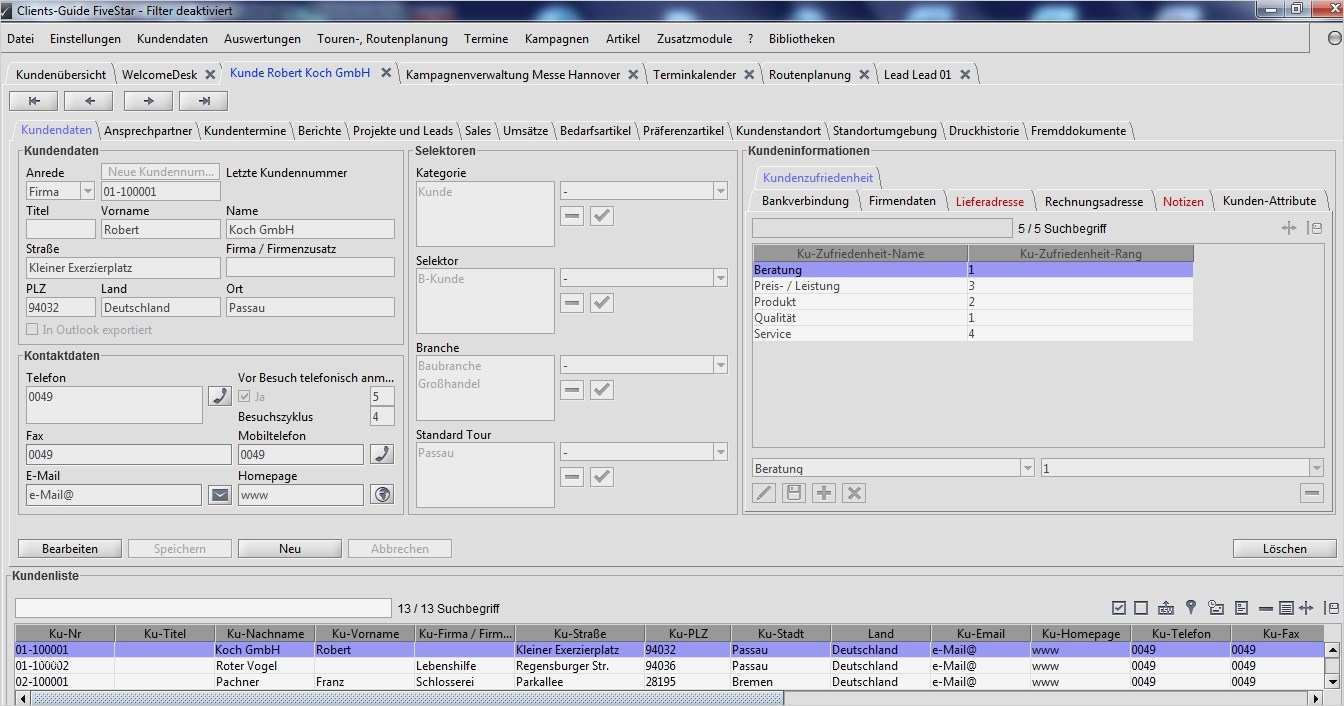 Kundenkartei Vorlage Genial Supply Chain Management Aussen Nst tourenplanung Freeware