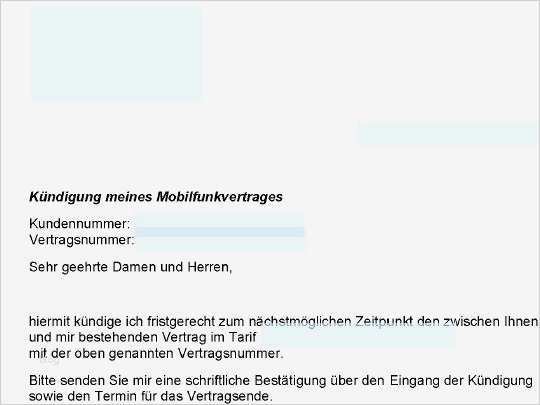 Kündigung Dsl Vertrag Vorlage Cool Berühmt Kündigung Der Vereinbarung Vorlage Ideen