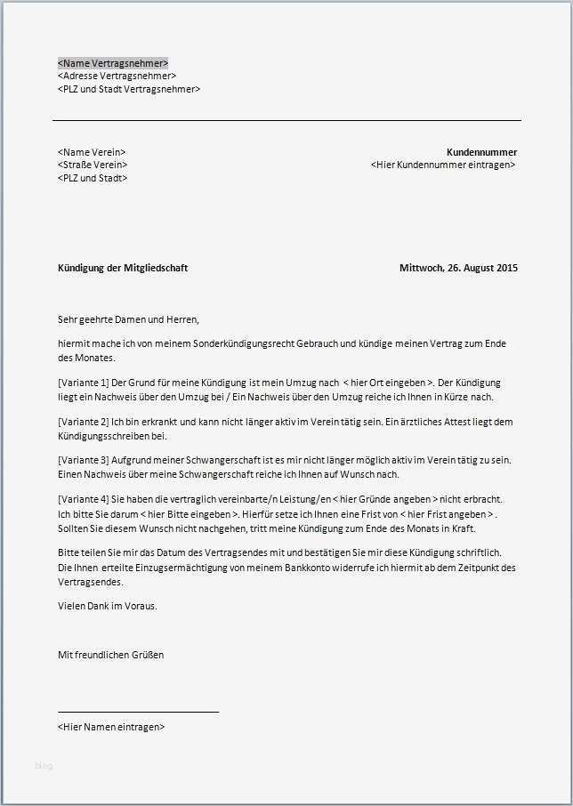 Kündigung Fußballverein Vorlage Gut Kündigung Fußballverein Meines sohnes Schön Kündigung