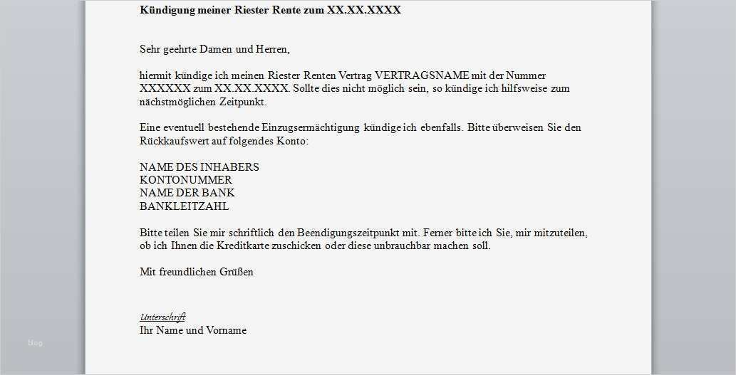 Kündigung Fußballverein Vorlage Kostenlos Luxus Riester Rente K Ndigen Vorlage Download Chip – Vorlagen 365