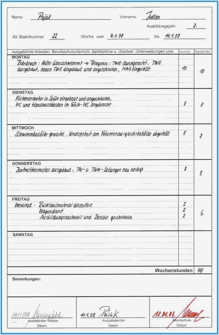 Kündigung Fußballverein Vorlage Kostenlos Wunderbar Wochenbericht Praktikum Vorlage Elegant Kündigung
