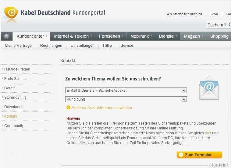 Kündigung Kabel Deutschland Vorlage Best Of Kabel Deutschland Kündigung Vorlage