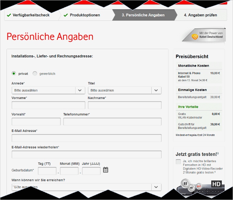 Kündigung Kabel Deutschland Vorlage Inspiration Zu Kabel Deutschland Wechseln Internet Anbieterwechsel