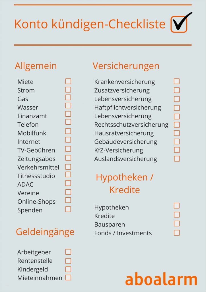 Kündigung Konto Vorlage Cool Konto Kündigen Leichter Als Du Denkst