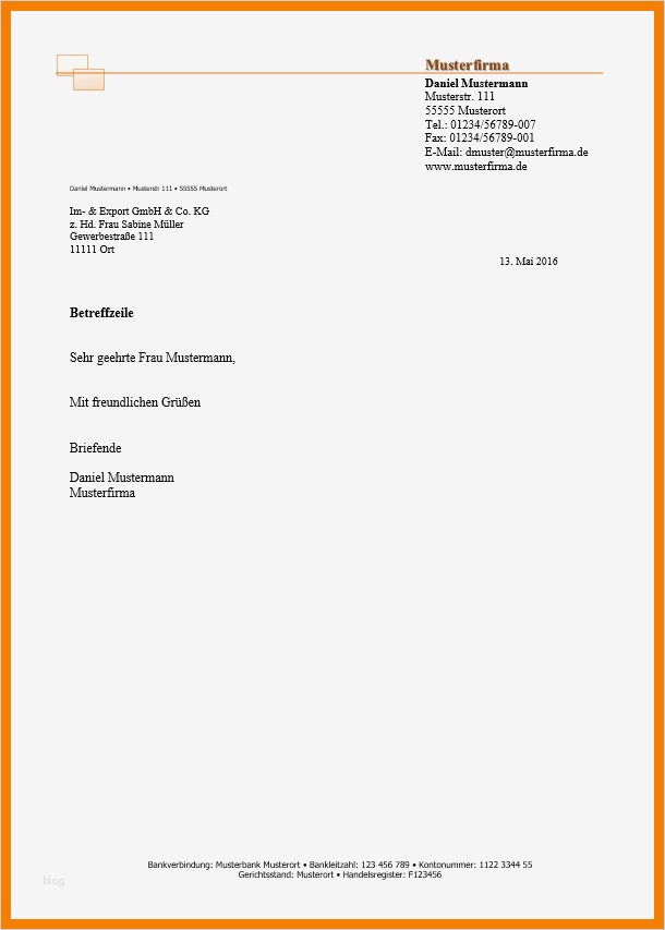 Kündigung Krankenkasse Vorlage Word Schönste 5 Muster Briefkopf