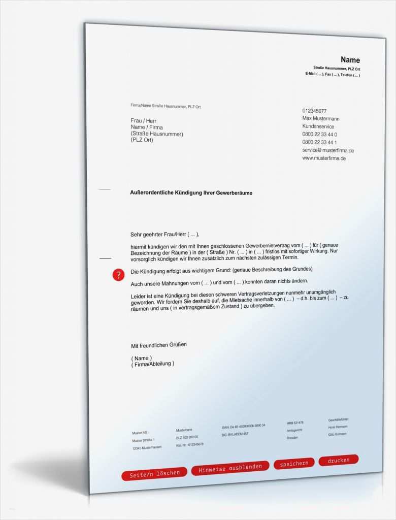 Kündigung Miete Vorlage Beste tolle Kündigung Der Wohnung Wegen Eigenbedarf K Ndigung