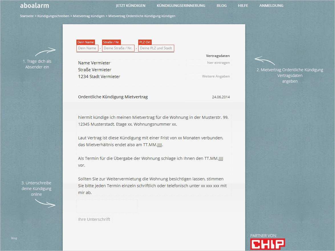 Kündigung Mietvertrag Nachmieter Vorlage Kostenlos Hübsch Kündigung Mietvertrag Vorlage Download Chip