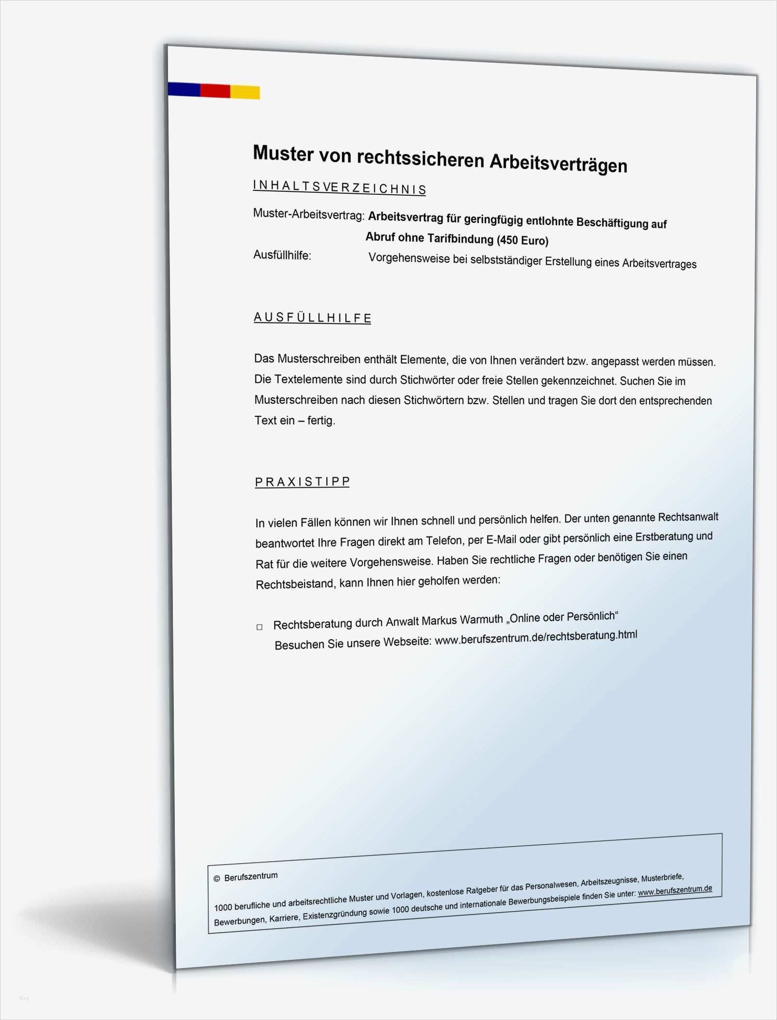 Kündigung Minijob Vorlage Elegant Kündigung Minijob Vorlage