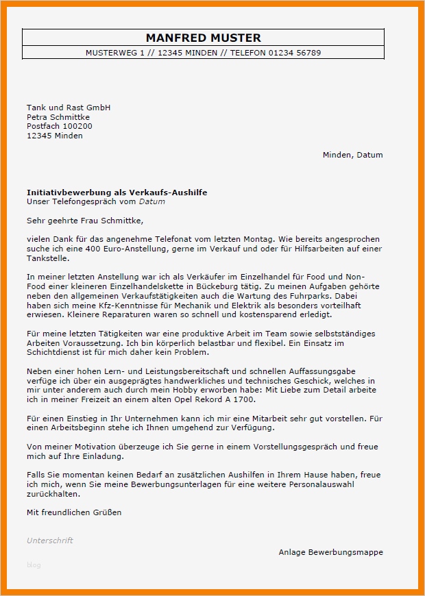 Kündigung Nebenjob Vorlage Wunderbar 13 Bewerbung Nebenjob Muster