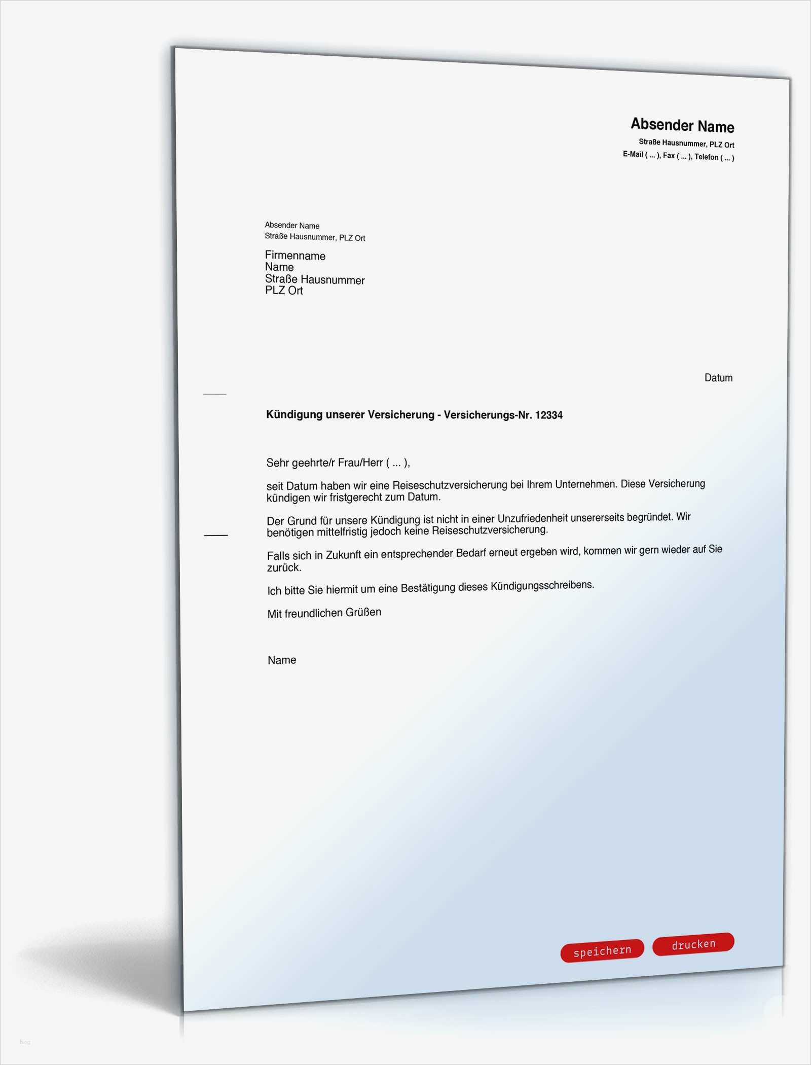 Kündigung Nebenjob Vorlage Wunderbar Fristgemäße Kündigung Reiseschutzversicherung