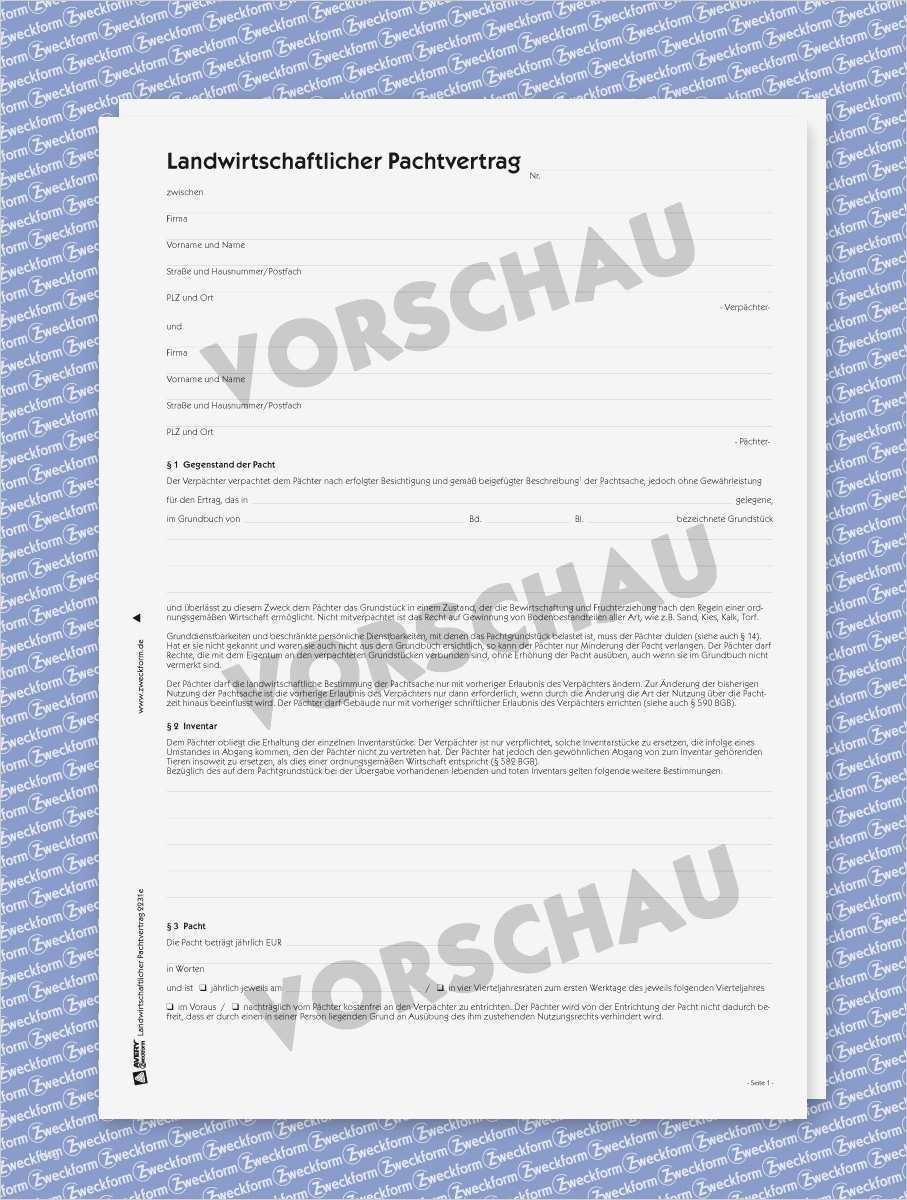 Kündigung Pachtvertrag Vorlage Wunderbar Landwirtschaftlicher Pachtvertrag