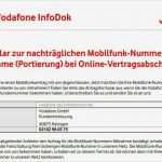 Kündigung Rufnummernmitnahme Vorlage Luxus Vorlage Kündigung Vodafone Sicherheitspaket Kündigung