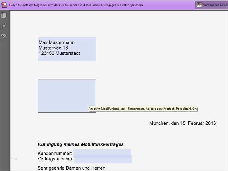 Kündigung Vodafone Vorlage Erstaunlich Kündigung Handyvertrag Vodafone Vorlage