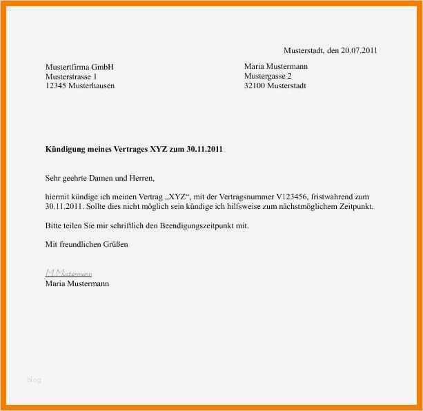 Kündigung Vorlage Arbeitnehmer Best Of 7 Kündigung Arbeitnehmer Vorlage