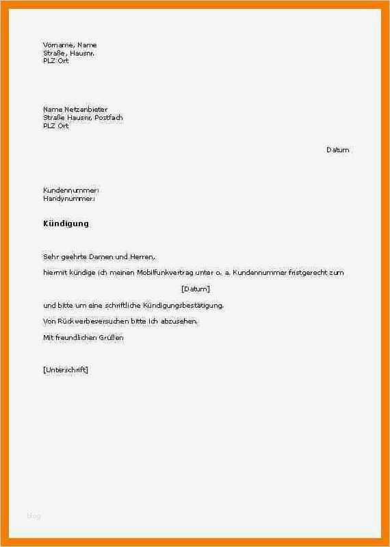 Kündigung Vorlage Arbeitnehmer Einzigartig 8 Kündigung Arbeitsvertrag Vorlage