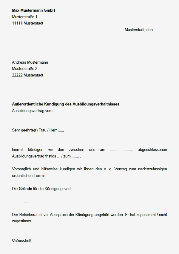 Kündigungsschreiben Arbeitgeber Vorlage Erstaunlich 42 Abmahnungen Und Kündigungsschreiben Im Paket