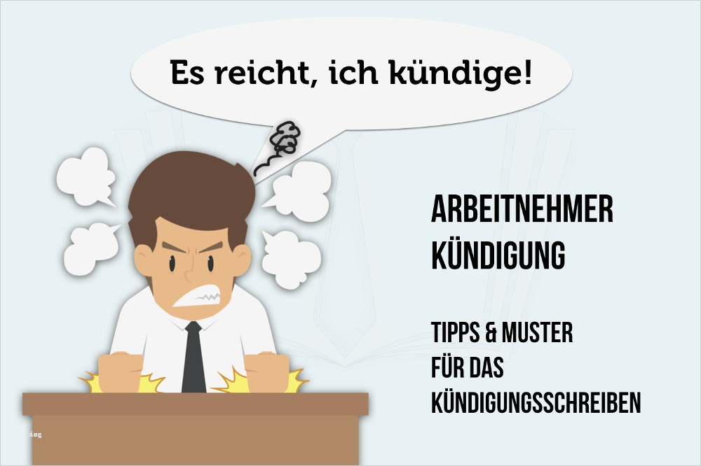 Kündigungsschreiben Ausbildung Probezeit Vorlage Cool Kündigungsschreiben Arbeitnehmer Muster Und Tipps