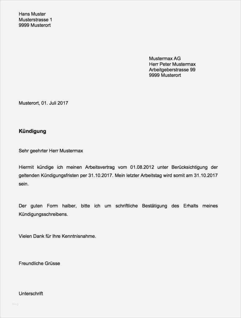 Kündigungsschreiben Job Vorlage Süß Patientenverfügung Vorlage 2017 Neu Kündigung Vorlage