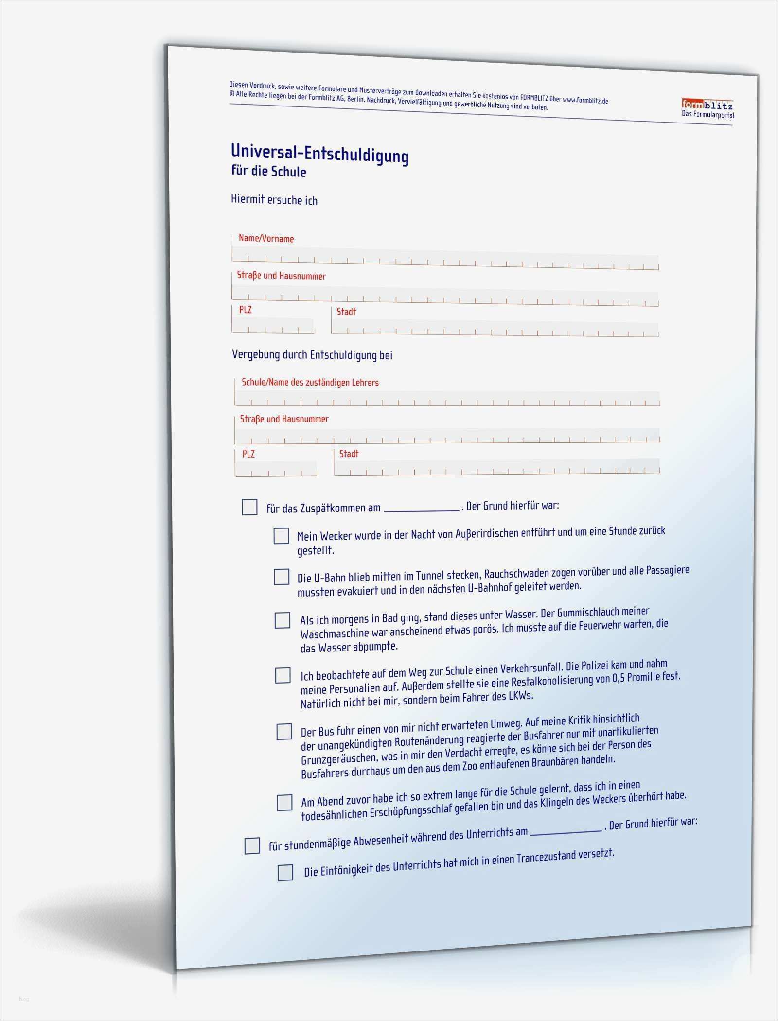 Kündigungsschreiben Krankenversicherung Vorlage Hübsch Fun Entschuldigung Schule