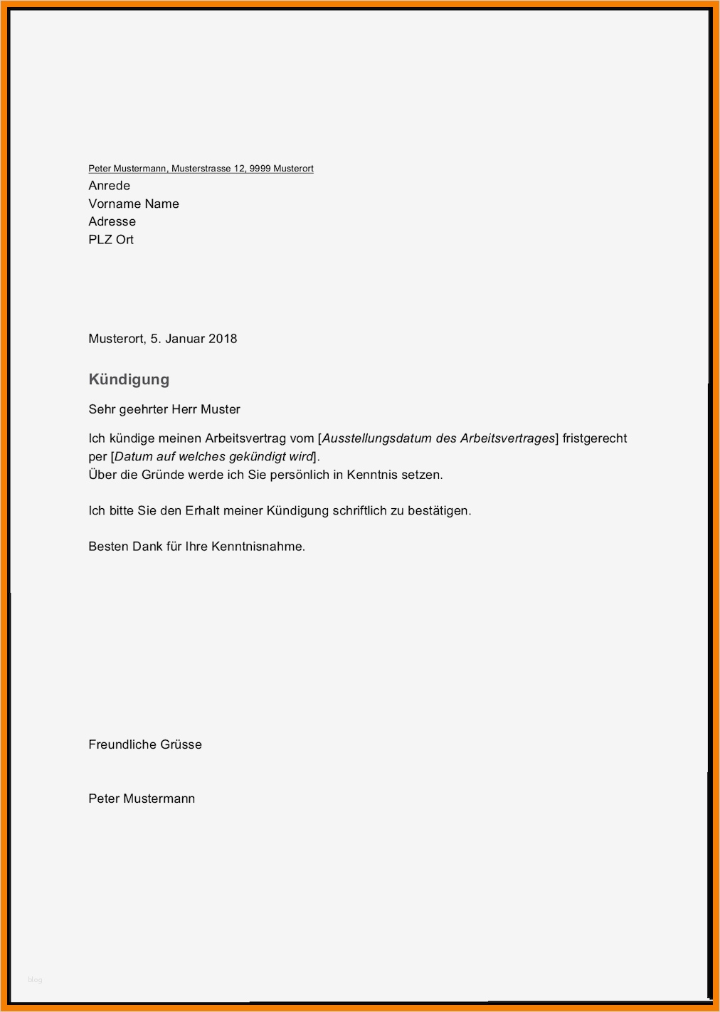 Kündigungsschreiben Vodafone Vorlage Inspiration 7 ündigung Vorlage