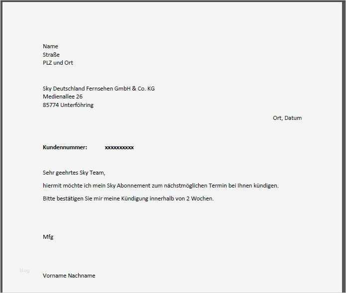 Kündigungsschreiben Vodafone Vorlage Süß Vodafone Kündigung Vorlage