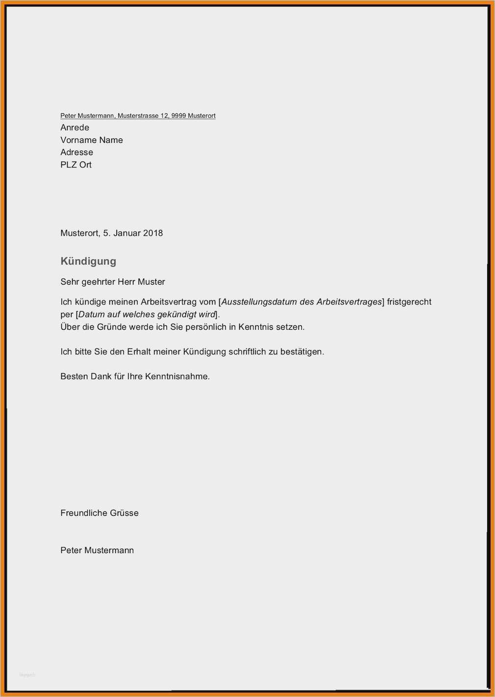 Kündigungsschreiben Vorlage Vertrag Genial Ungewöhnlich Vertrag Kündigungsschreiben Galerie Bilder