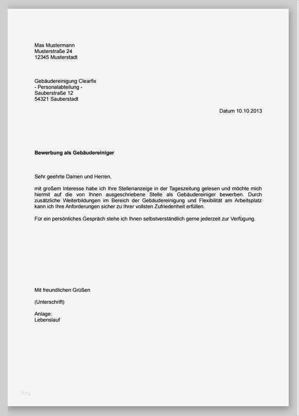Kurzbewerbung Vorlage Hübsch Kurzbewerbung Muster Lebenslauf Beispiel