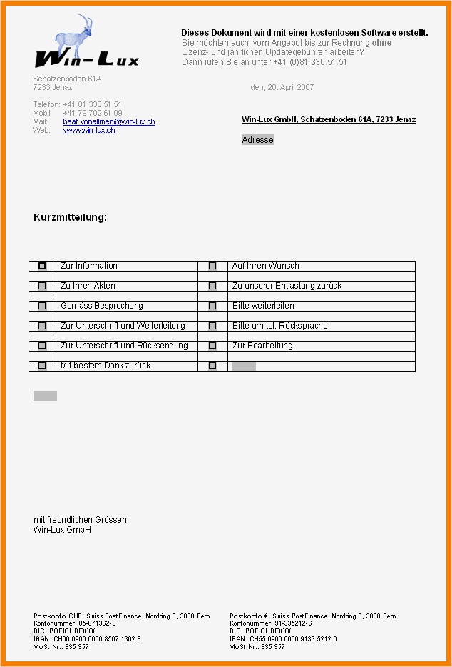 Kurzmitteilung Vorlage Angenehm 5 Vorlage Kurzmitteilung